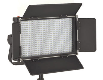 Obudowa z tworzywa sztucznego Czarne lampy studyjne LED do oświetlenia panelu wideo / oświetlenia studyjnego
