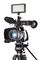Jednokolorowa kamera wideo LED Light Led144A do nagrywania wideo